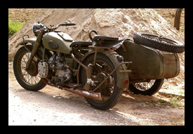 La M72, moto russe